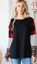 Trio Sleeve Top