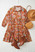 Boho Retro Maxi Dress