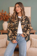 Camo Denim Jacket