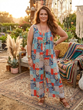 Haptics Boho Patchwork Romper