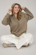 Exposed Seam Soft Hoodie