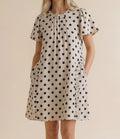 Polka dot frilly girl